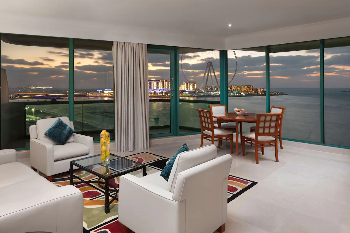 اتاق هتل هیلتون دبی جمیرا